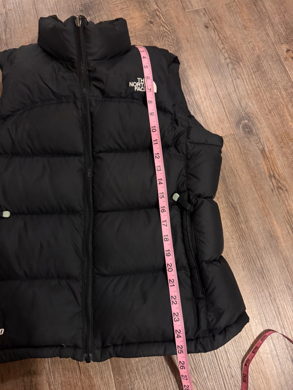 VINTAGE The North Face Women’s Black Nupste Vest 700 Fill - size medium - Picture 10 of 11